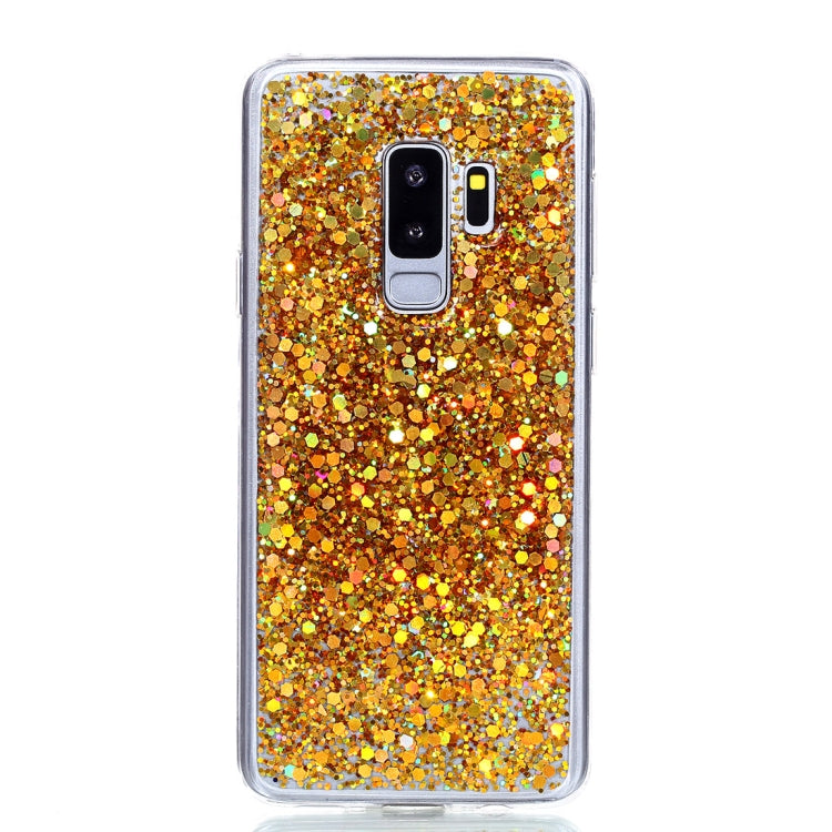 For Galaxy S9+ Glitter Powder Soft TPU Protective Case