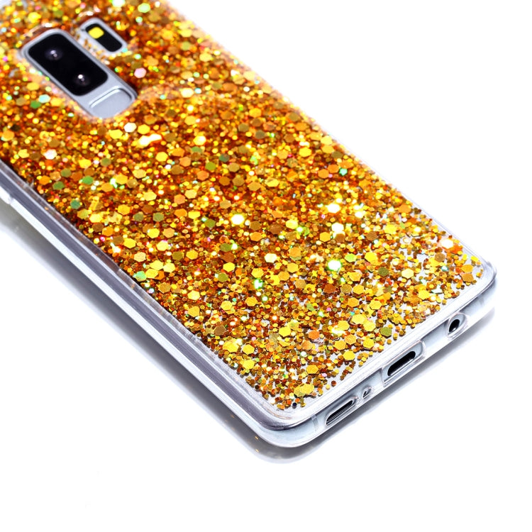 For Galaxy S9+ Glitter Powder Soft TPU Protective Case