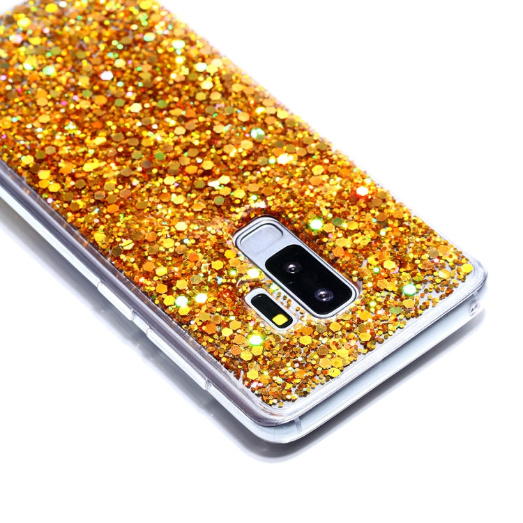 For Galaxy S9+ Glitter Powder Soft TPU Protective Case