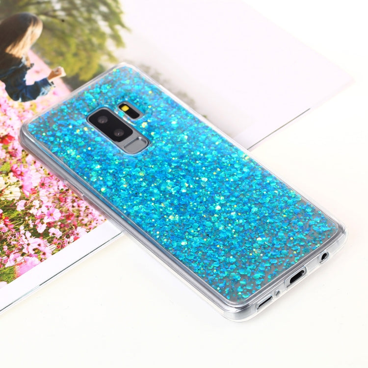 For Galaxy S9+ Glitter Powder Soft TPU Protective Case