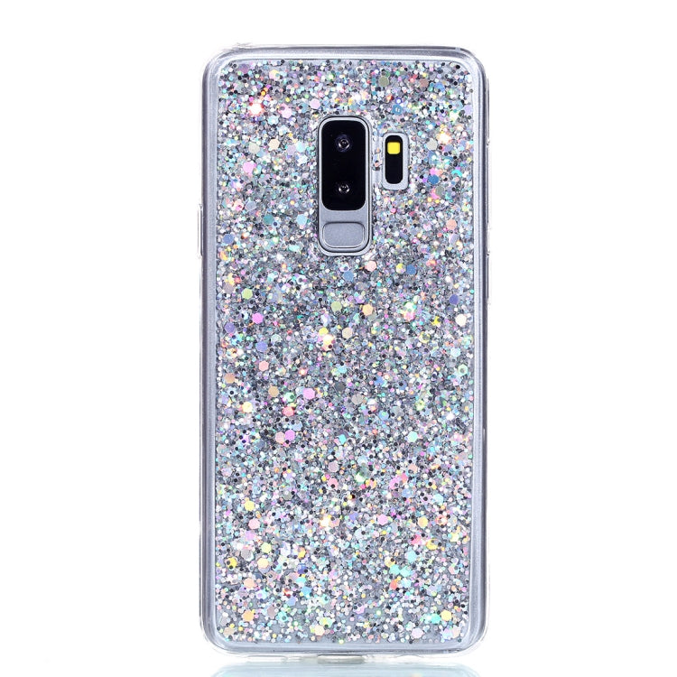 For Galaxy S9+ Glitter Powder Soft TPU Protective Case