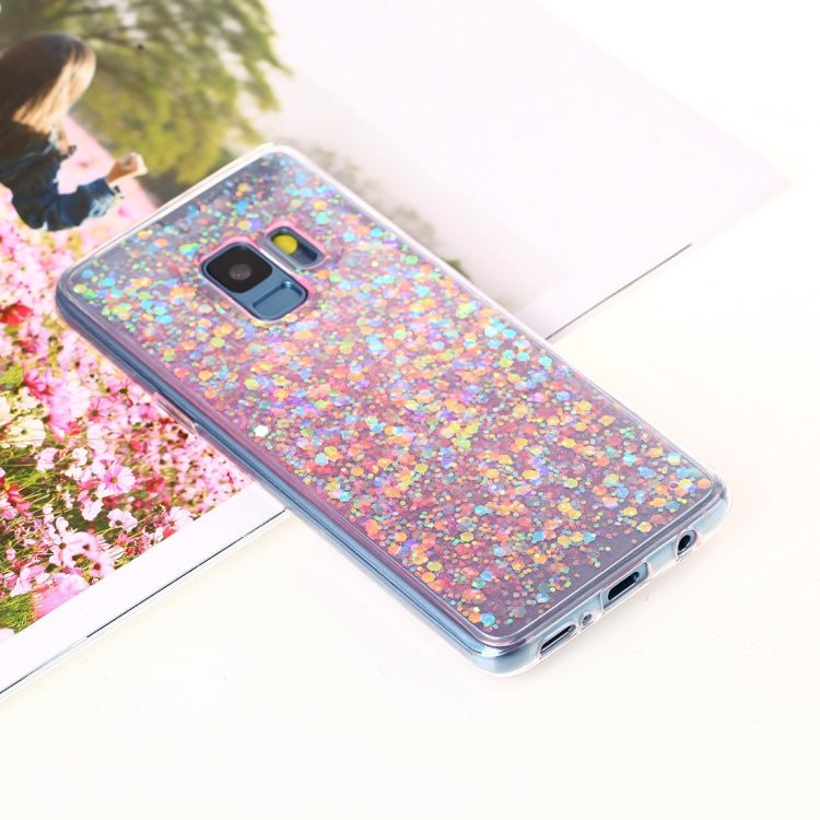 For Galaxy S9 Glitter Powder Soft TPU Protective Case