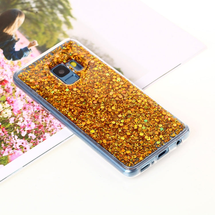 For Galaxy S9 Glitter Powder Soft TPU Protective Case