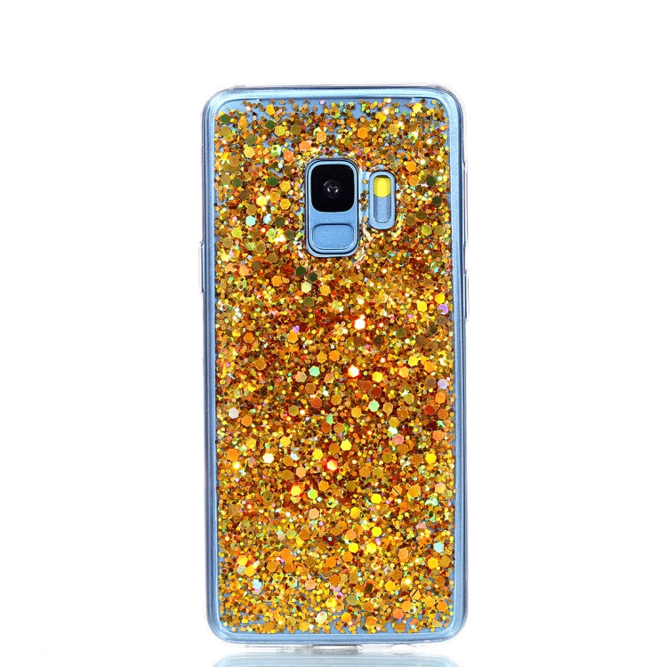 For Galaxy S9 Glitter Powder Soft TPU Protective Case