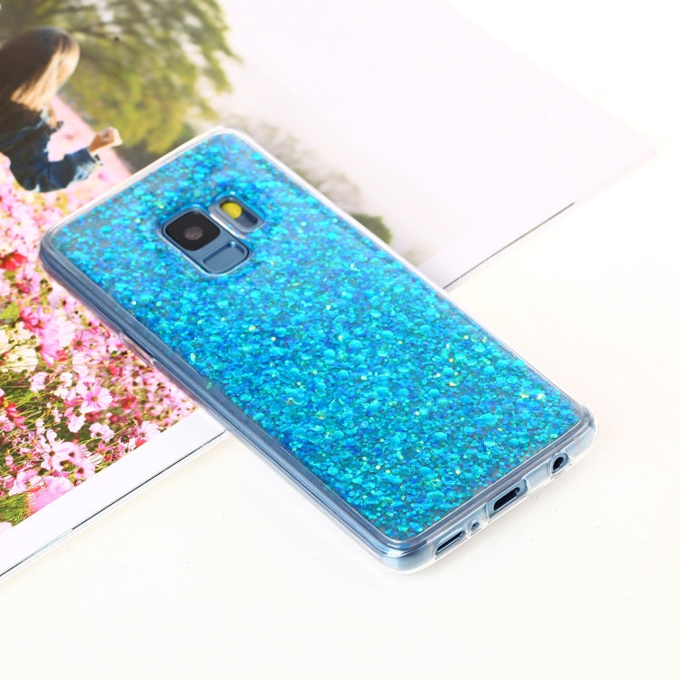 For Galaxy S9 Glitter Powder Soft TPU Protective Case