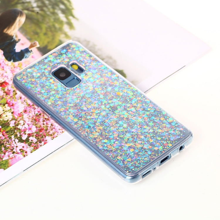 For Galaxy S9 Glitter Powder Soft TPU Protective Case