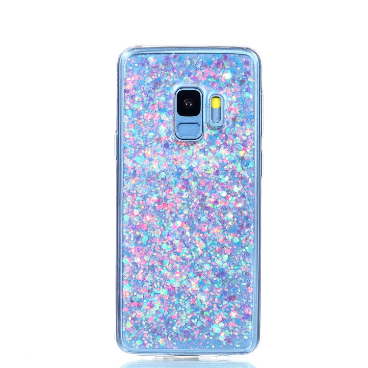 For Galaxy S9 Glitter Powder Soft TPU Protective Case