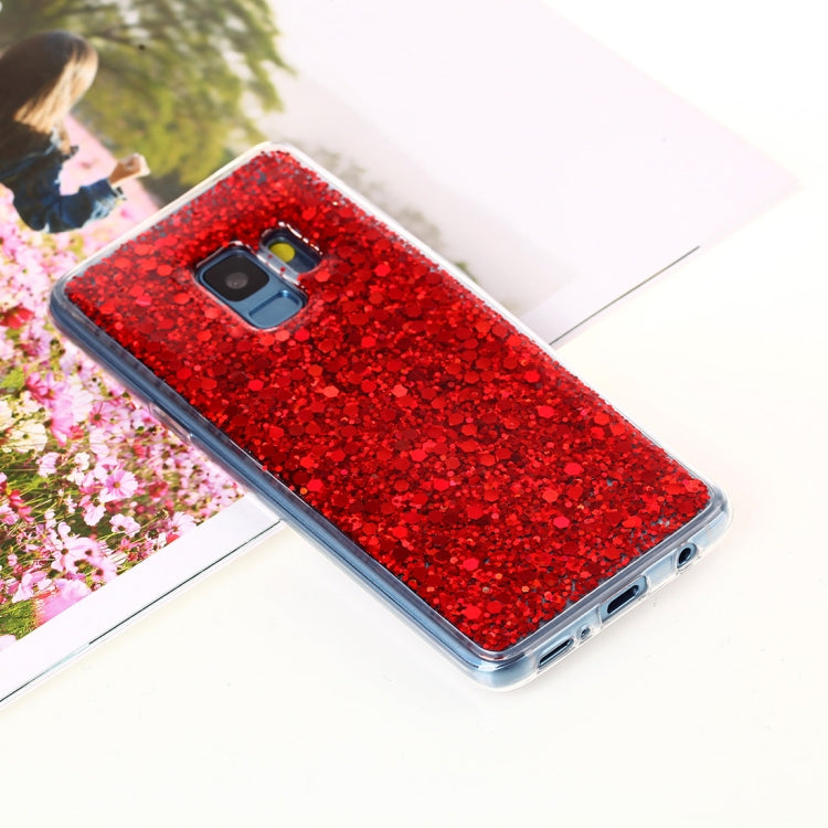 For Galaxy S9 Glitter Powder Soft TPU Protective Case