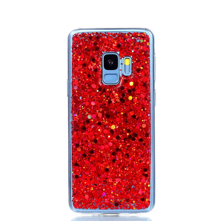 For Galaxy S9 Glitter Powder Soft TPU Protective Case