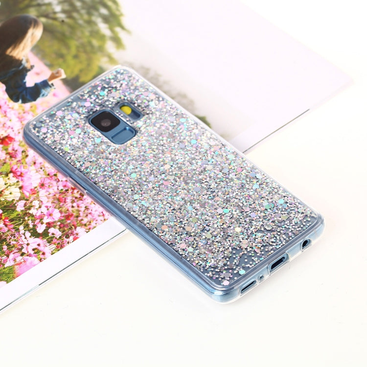 For Galaxy S9 Glitter Powder Soft TPU Protective Case