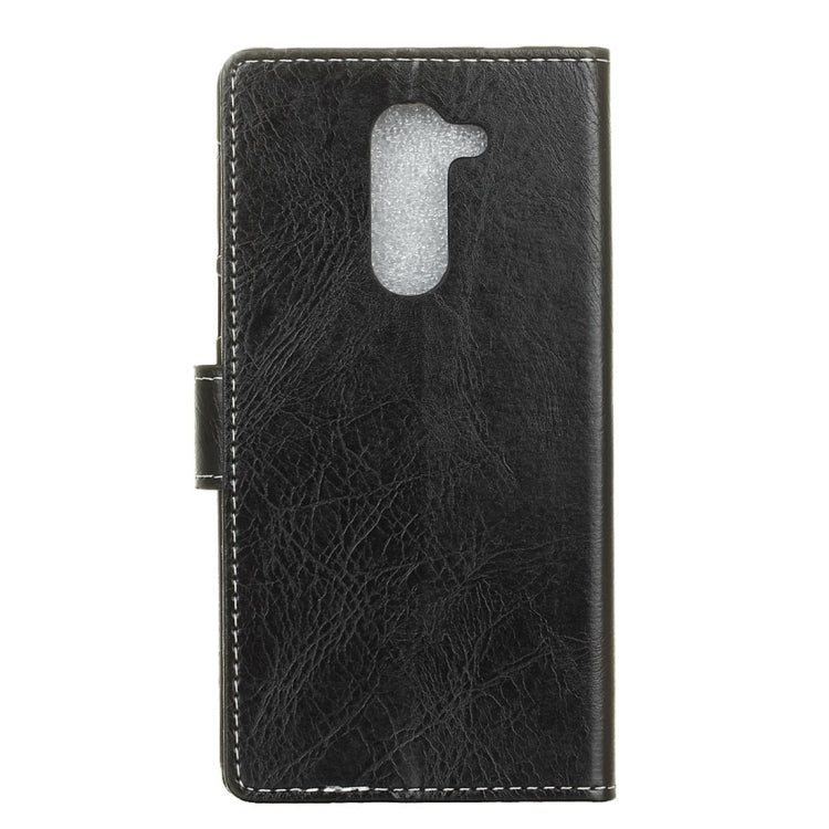 For Galaxy S9+ Retro Crazy Horse Texture with Absorption Horizontal Flip Leather Case with Holder & Card Slots & Wallet & Photo Frame