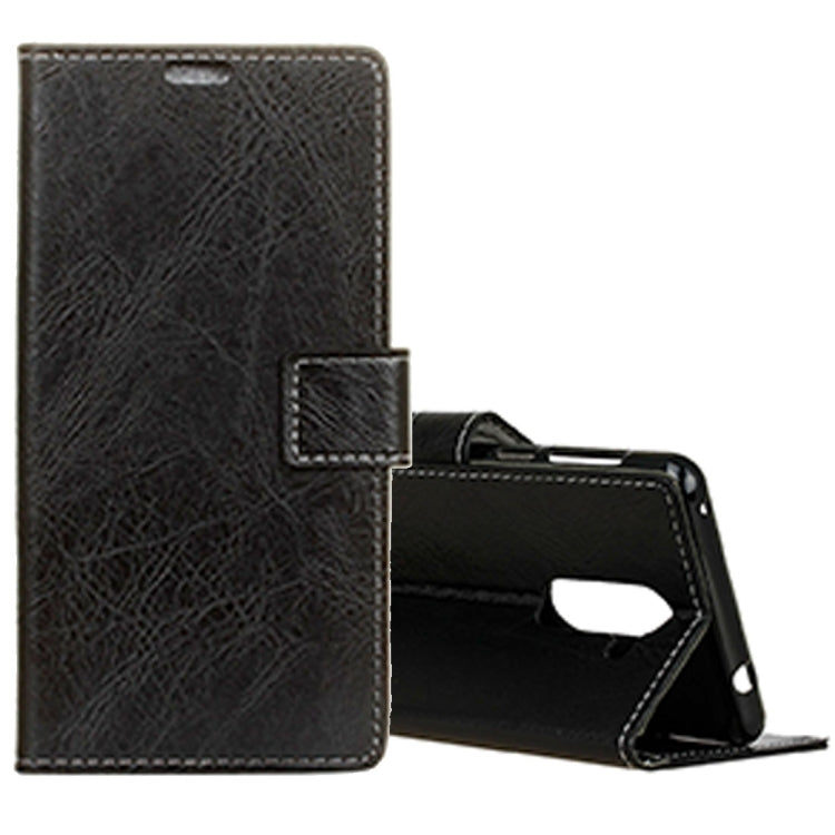 For Galaxy S9+ Retro Crazy Horse Texture with Absorption Horizontal Flip Leather Case with Holder & Card Slots & Wallet & Photo Frame