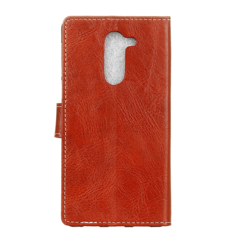 For Galaxy S9+ Retro Crazy Horse Texture with Absorption Horizontal Flip Leather Case with Holder & Card Slots & Wallet & Photo Frame