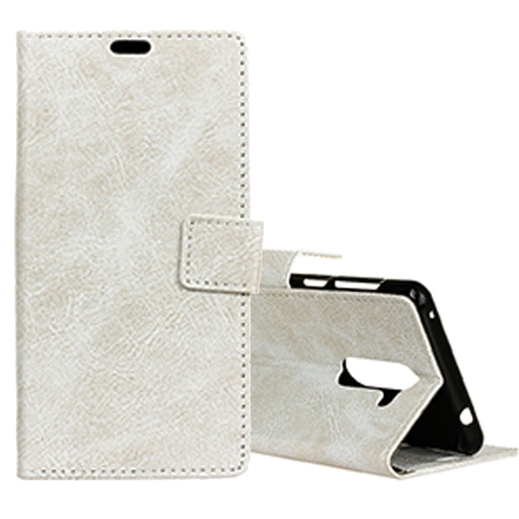 For Galaxy S9+ Retro Crazy Horse Texture with Absorption Horizontal Flip Leather Case with Holder & Card Slots & Wallet & Photo Frame