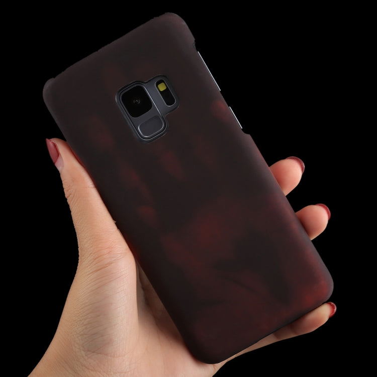 For Galaxy S9 Paste Skin + PC Thermal Sensor Discoloration Protective Back Cover Case