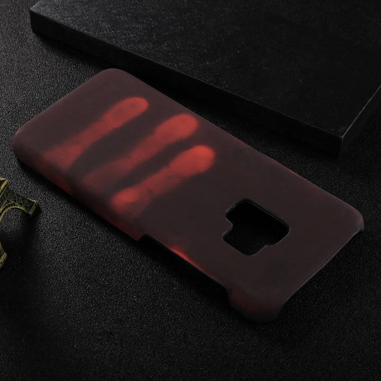 For Galaxy S9 Paste Skin + PC Thermal Sensor Discoloration Protective Back Cover Case