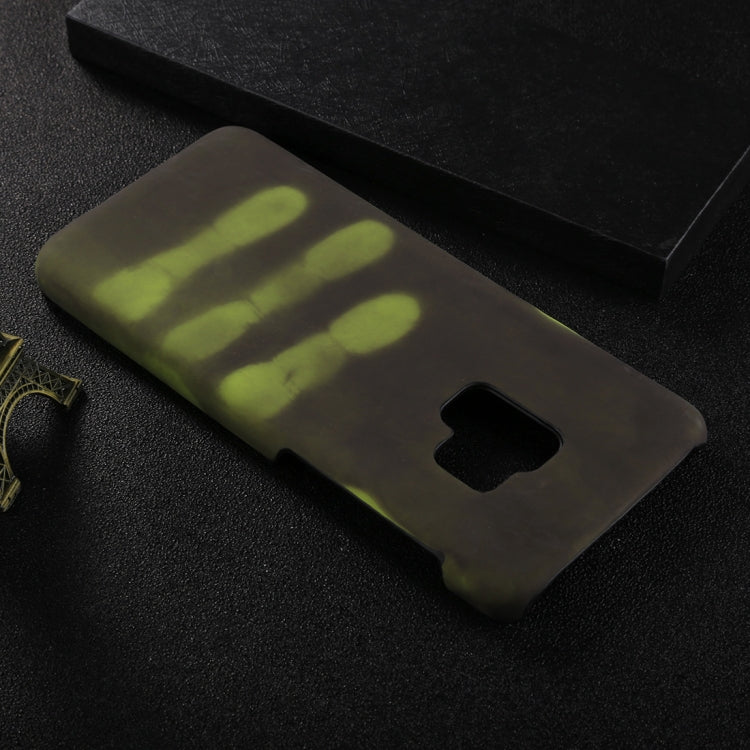 For Galaxy S9 Paste Skin + PC Thermal Sensor Discoloration Protective Back Cover Case