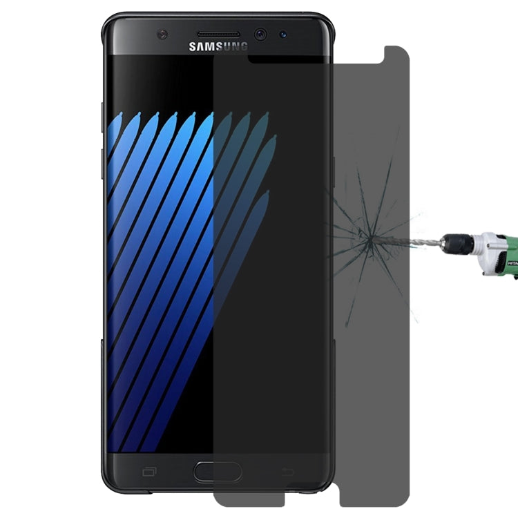 For Galaxy Note 7 / N930 Privacy Anti-glare Screen Protector 0.26mm 9H Surface Hardness 2.5D Explosion-proof Tempered Glass Screen Film