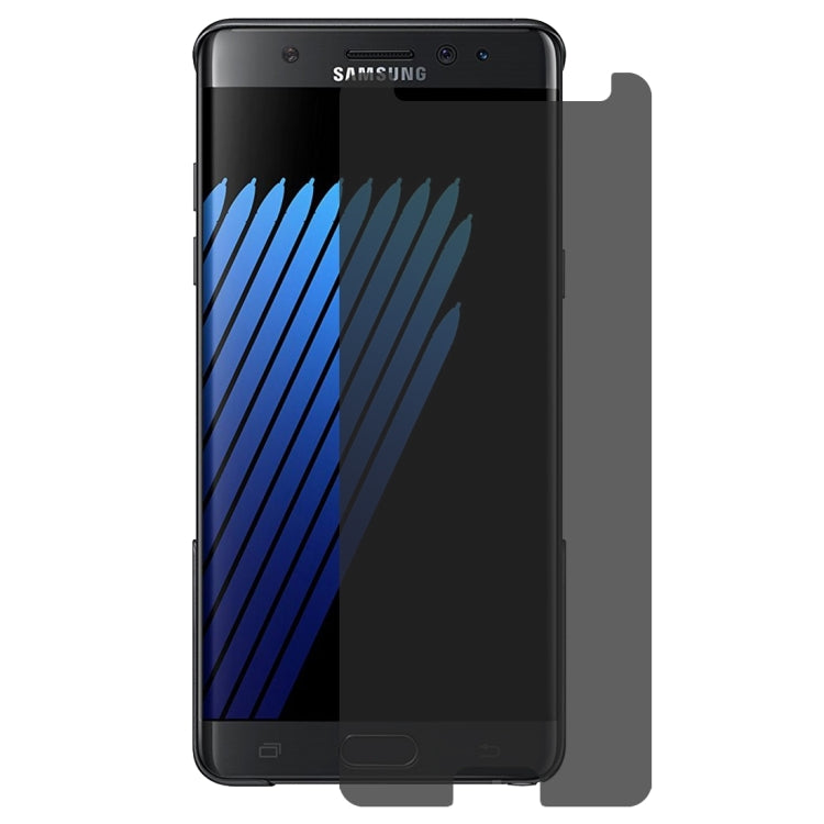 For Galaxy Note 7 / N930 Privacy Anti-glare Screen Protector 0.26mm 9H Surface Hardness 2.5D Explosion-proof Tempered Glass Screen Film