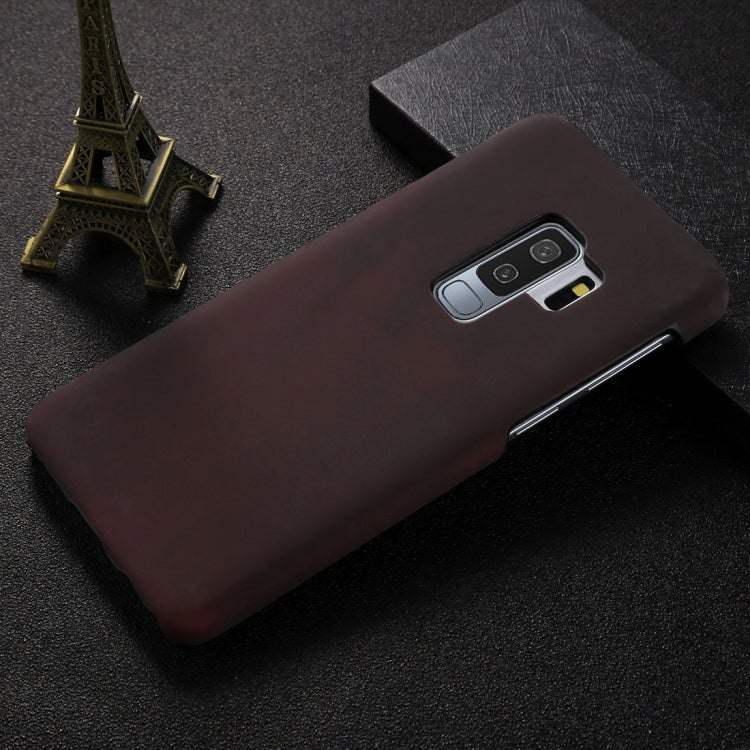 For Galaxy S9+ Paste Skin + PC Thermal Sensor Discoloration Protective Back Cover Case