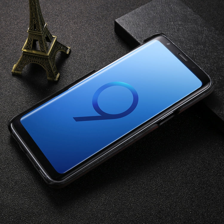 For Galaxy S9+ Paste Skin + PC Thermal Sensor Discoloration Protective Back Cover Case
