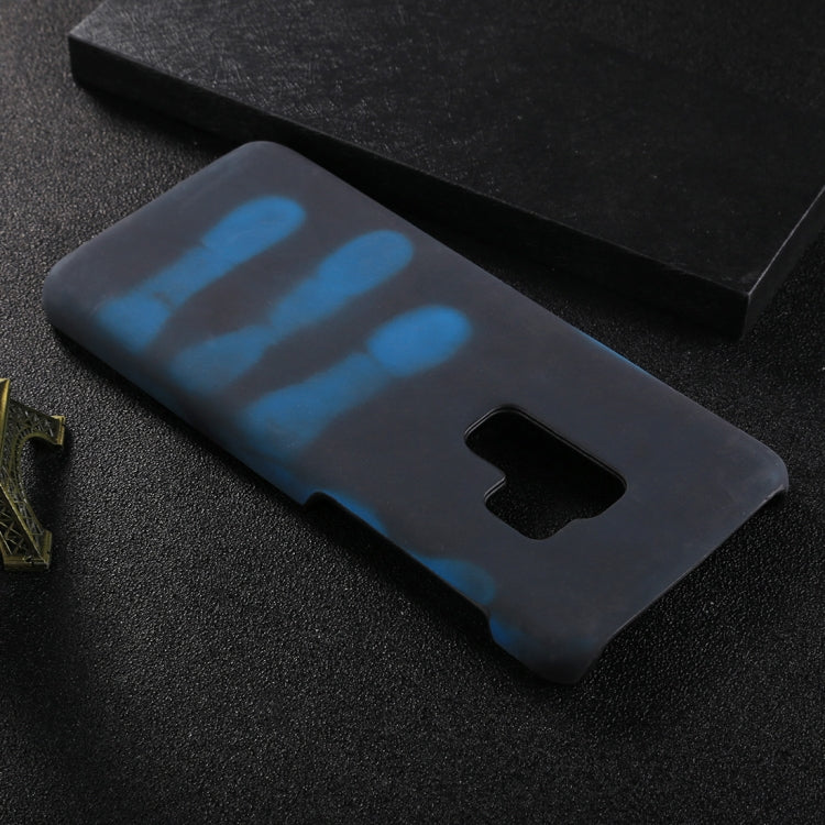 For Galaxy S9+ Paste Skin + PC Thermal Sensor Discoloration Protective Back Cover Case
