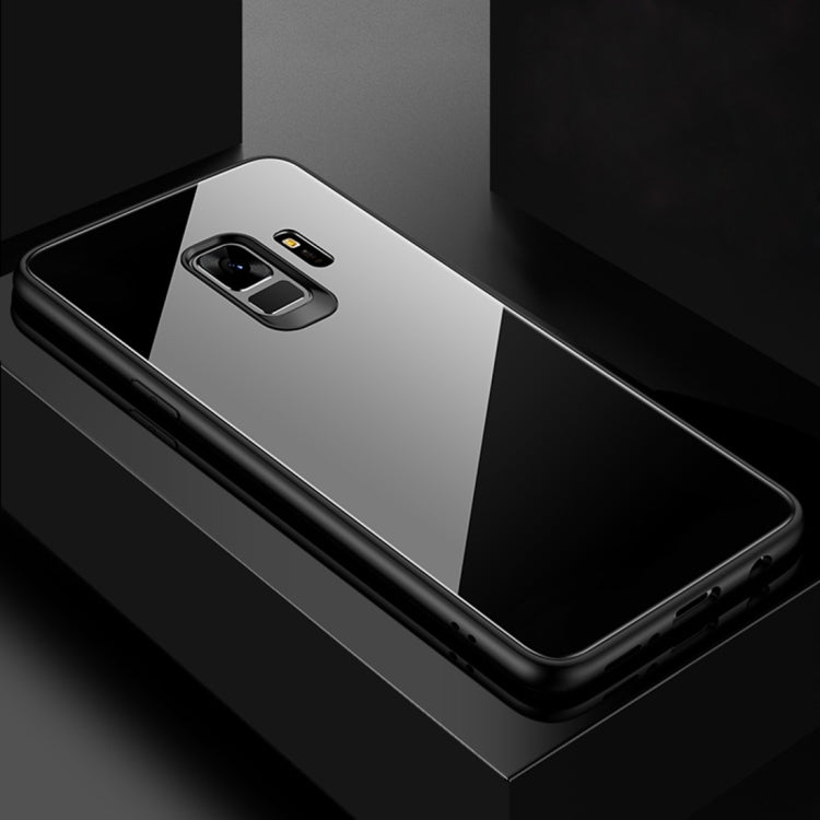 CAFELE for Galaxy S9 Glass Protective Case