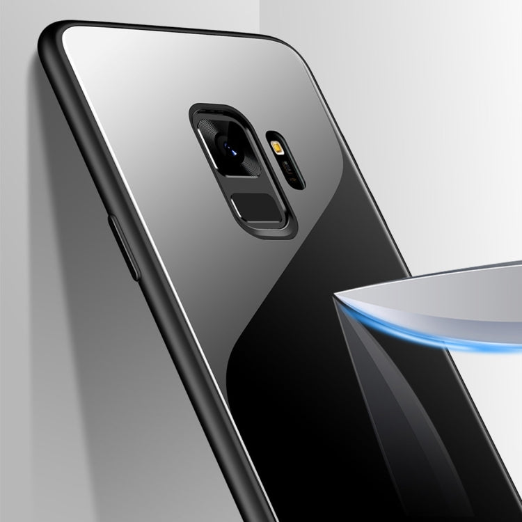 CAFELE for Galaxy S9 Glass Protective Case