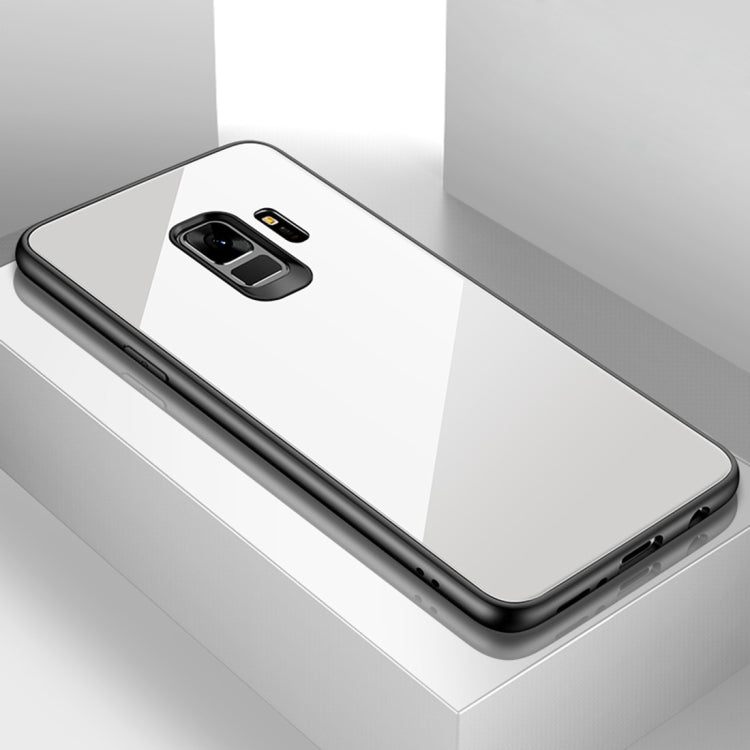 CAFELE for Galaxy S9 Glass Protective Case