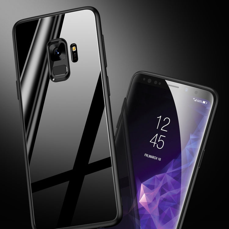 CAFELE for Galaxy S9 Glass Protective Case