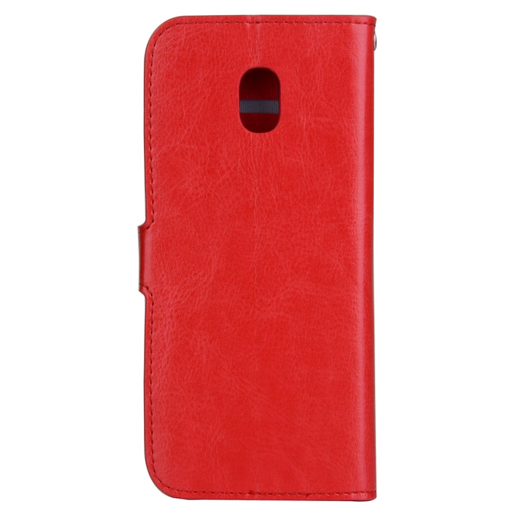 For Galaxy J5 (2017) (EU Version) Crazy Horse Texture Horizontal Flip Leather Case with Holder & Card Slots & Wallet & Photo Frame