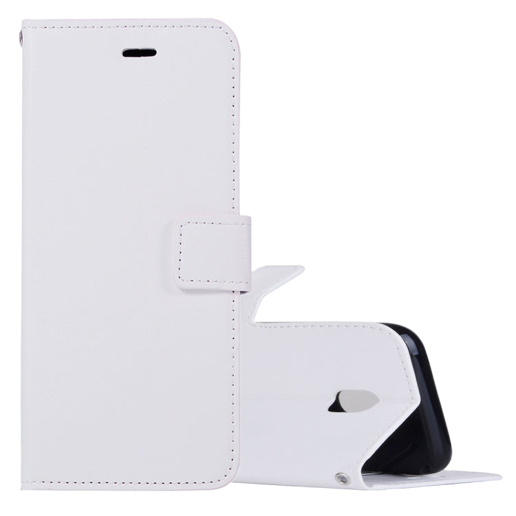 For Galaxy J5 (2017) (EU Version) Crazy Horse Texture Horizontal Flip Leather Case with Holder & Card Slots & Wallet & Photo Frame