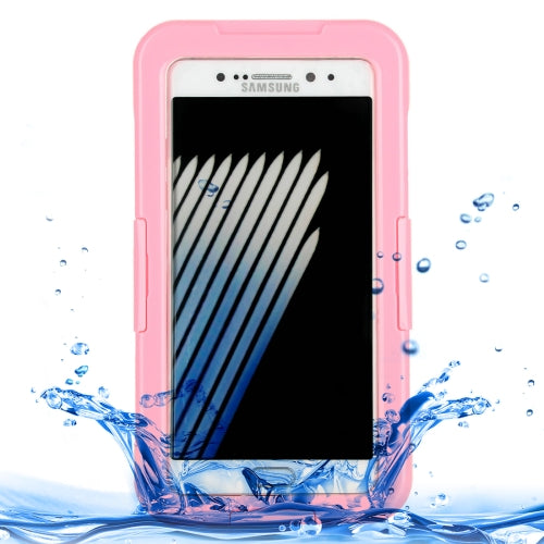 For Galaxy Note 7 / N930 Professional and Powerful Dustproof Shatter-resistant Shockproof Life Waterproof Protective Case with Lanyard
