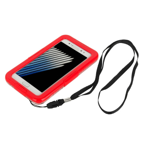 For Galaxy Note 7 / N930 Professional and Powerful Dustproof Shatter-resistant Shockproof Life Waterproof Protective Case with Lanyard