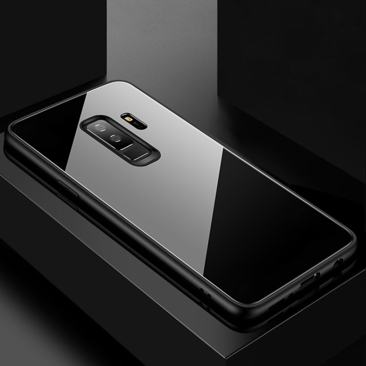 CAFELE for Galaxy S9+ Glass Protective Case