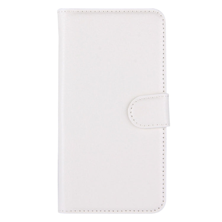 For Galaxy S6 / G920 Litchi Texture Horizontal Flip Leather Case with Holder & Card Slots & Wallet