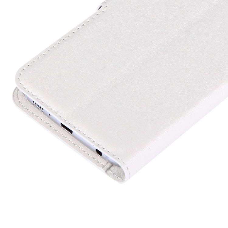 For Galaxy S6 / G920 Litchi Texture Horizontal Flip Leather Case with Holder & Card Slots & Wallet