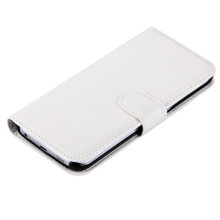 For Galaxy S6 Edge / G925 Litchi Texture Horizontal Flip Leather Case with Holder & Card Slots & Wallet