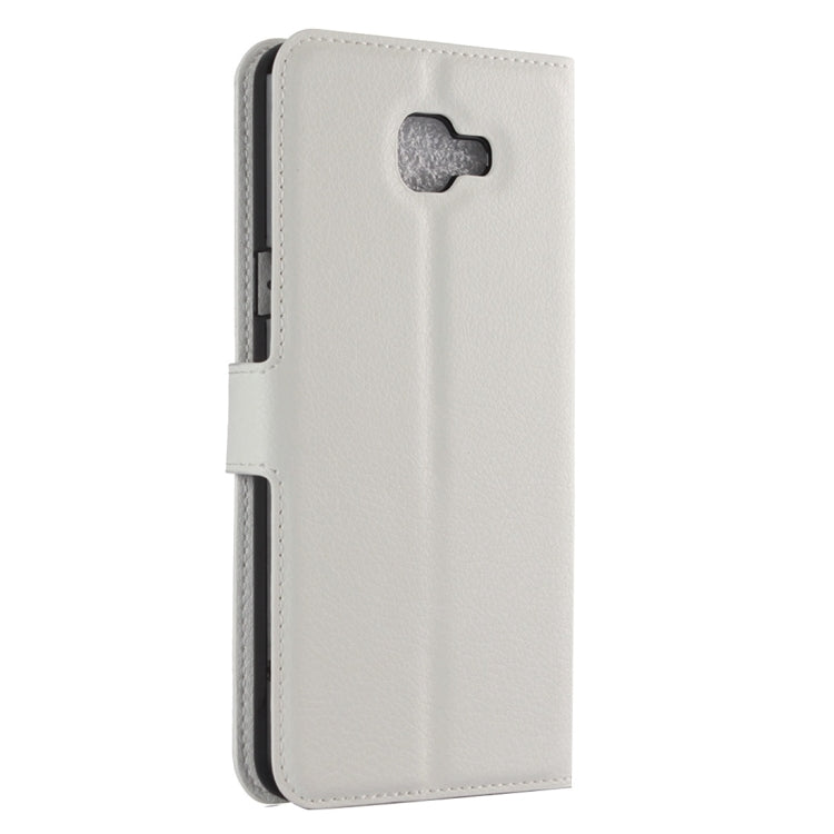 For Galaxy A9 / A900 Litchi Texture Horizontal Flip Leather Case with Holder & Card Slots & Wallet