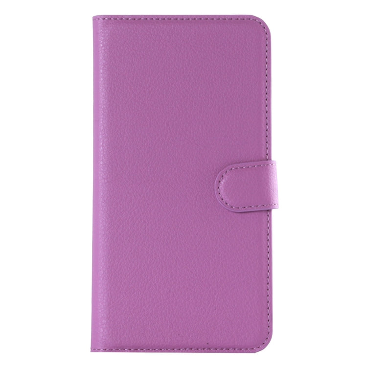 For Galaxy A7 (2016) / A710 Litchi Texture Horizontal Flip Leather Case with Holder & Card Slots & Wallet