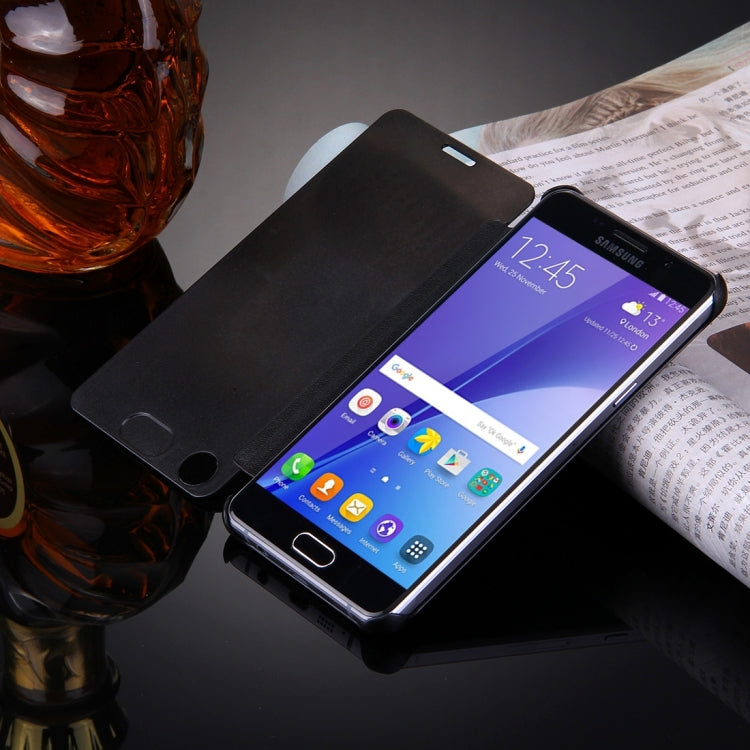 For Galaxy A7 (2016) / A710 Horizontal Flip Leather Case with Sleep / Wake-up Function