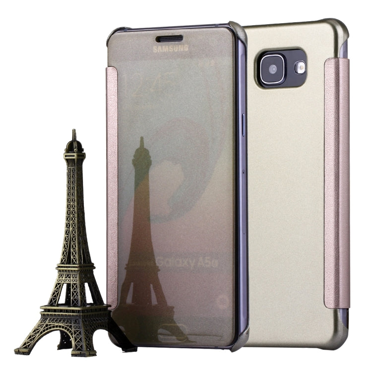 For Galaxy A7 (2016) / A710 Horizontal Flip Leather Case with Sleep / Wake-up Function