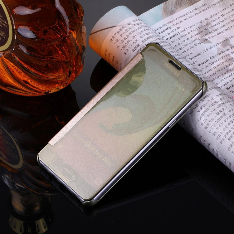 For Galaxy A7 (2016) / A710 Horizontal Flip Leather Case with Sleep / Wake-up Function