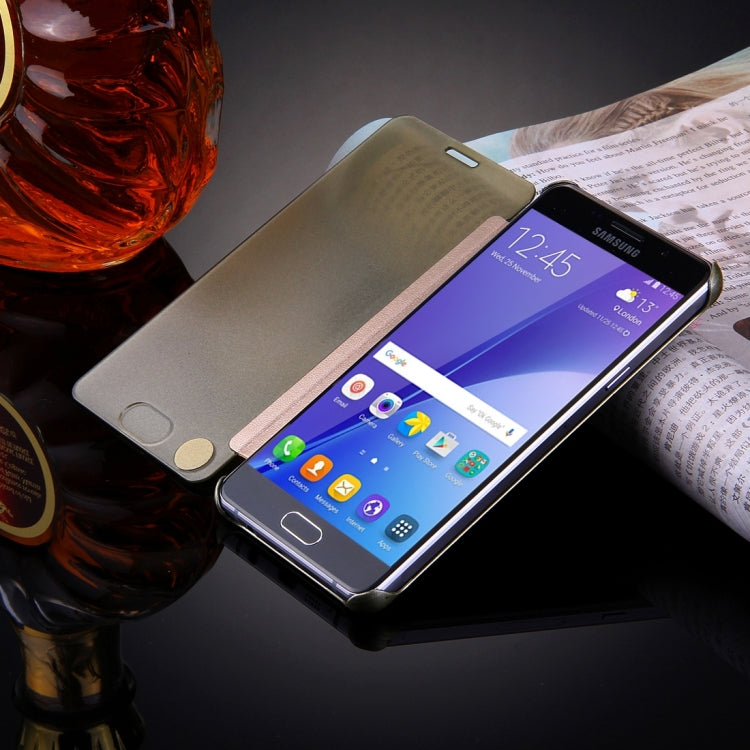 For Galaxy A7 (2016) / A710 Horizontal Flip Leather Case with Sleep / Wake-up Function
