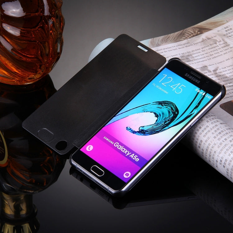 For Galaxy A5 (2016) / A510 Horizontal Flip Leather Case with Sleep / Wake-up Function