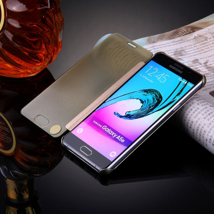 For Galaxy A5 (2016) / A510 Horizontal Flip Leather Case with Sleep / Wake-up Function
