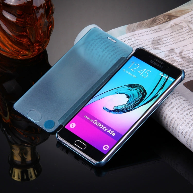 For Galaxy A5 (2016) / A510 Horizontal Flip Leather Case with Sleep / Wake-up Function
