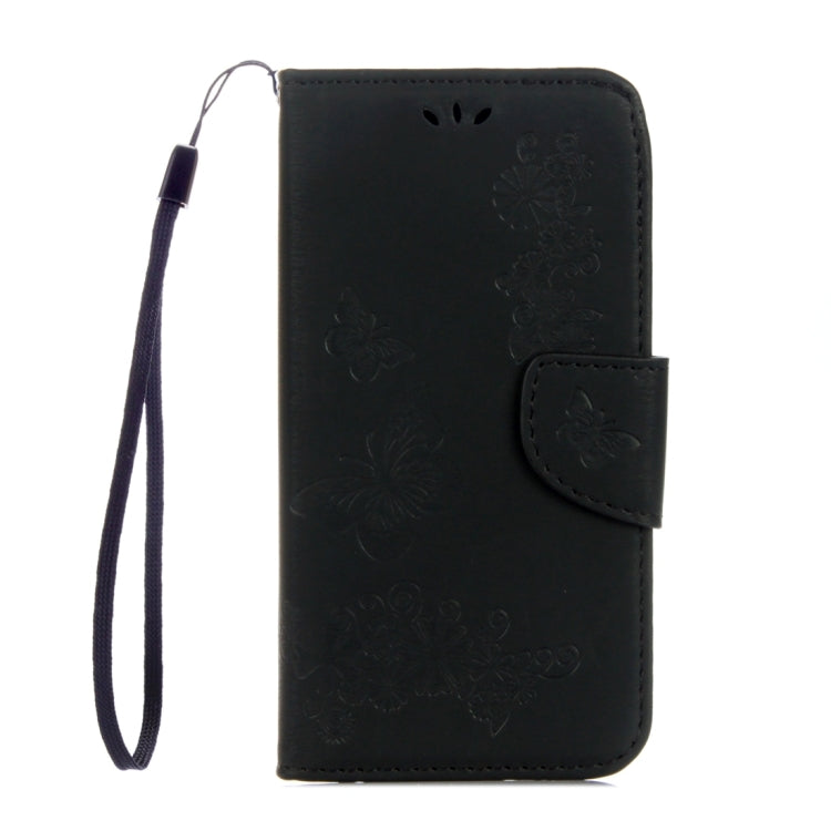 For Galaxy S8 Butterflies Embossing Horizontal Flip Leather Case with Holder & Card Slots & Wallet & Lanyard