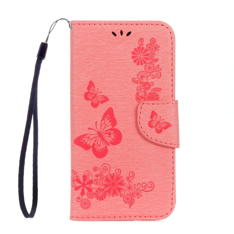 For Galaxy S8 Butterflies Embossing Horizontal Flip Leather Case with Holder & Card Slots & Wallet & Lanyard