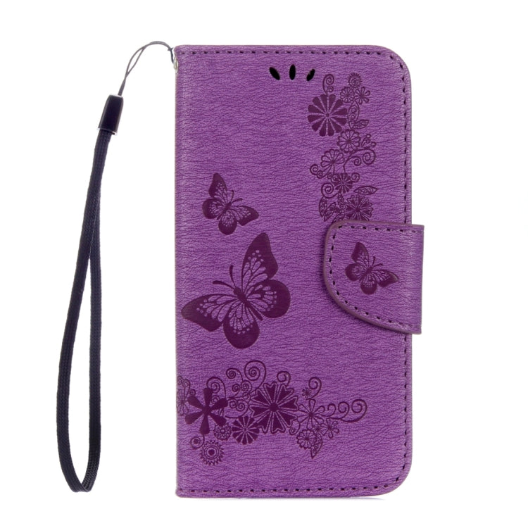 For Galaxy S8 Butterflies Embossing Horizontal Flip Leather Case with Holder & Card Slots & Wallet & Lanyard